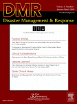 Go to journal home page - Disaster Management & Response